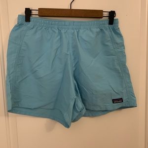 BABY BLUE PATAGONIA SHORTS